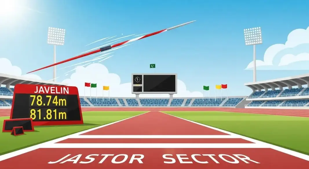 Arshad Nadeem’s javelin gold moment at National Games arena