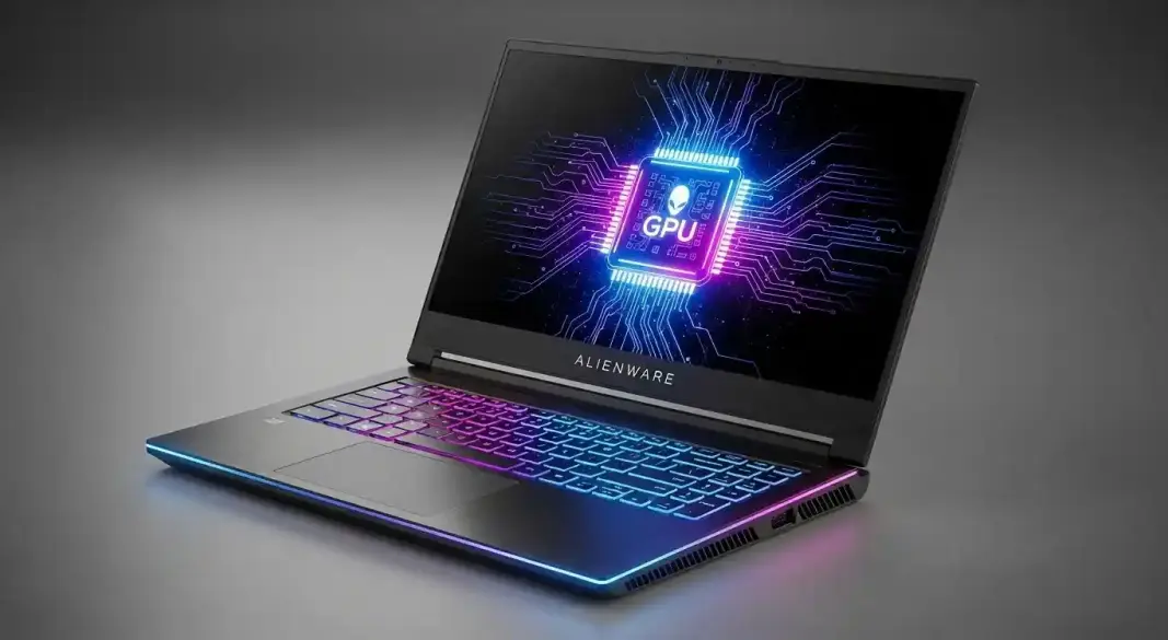 Ultra-slim Alienware gaming laptop design