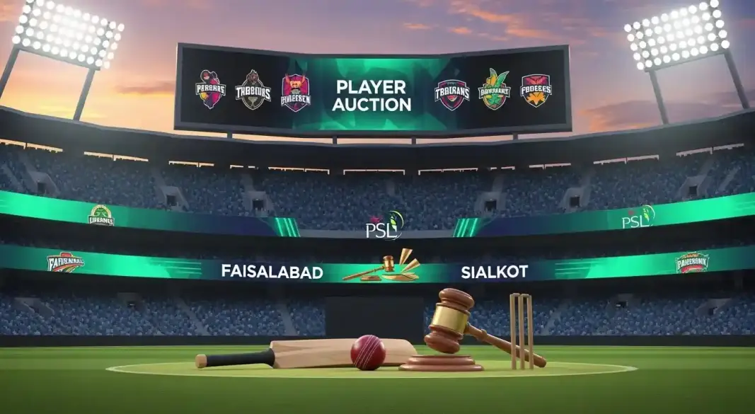 PSL franchise auction Faisalabad Sialkot