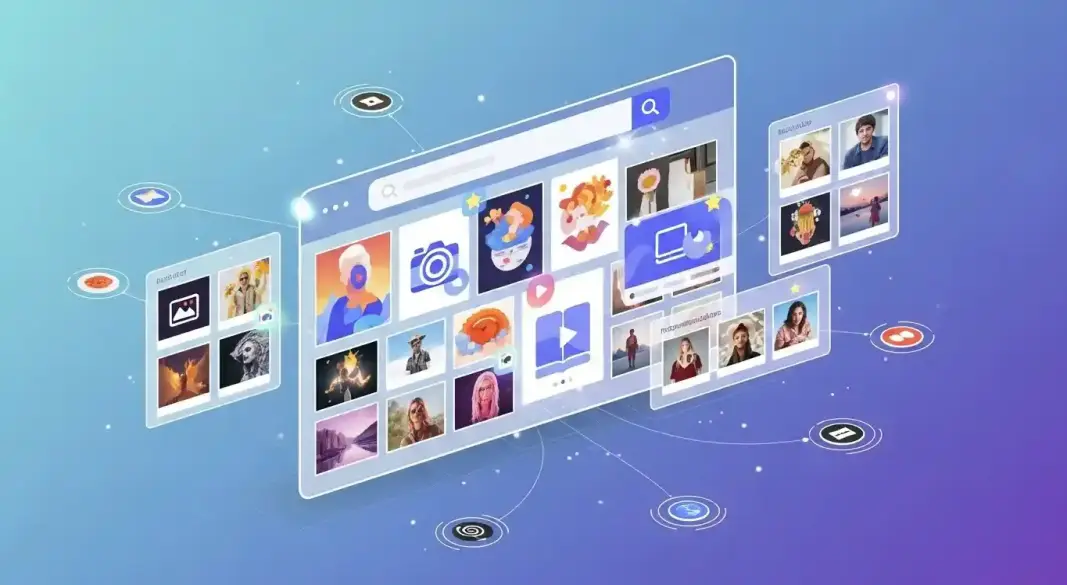 OpenAI and Pinterest visual discovery platform concept