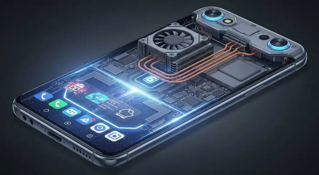 iQOO 15 Ultra gaming smartphone with cooling fan